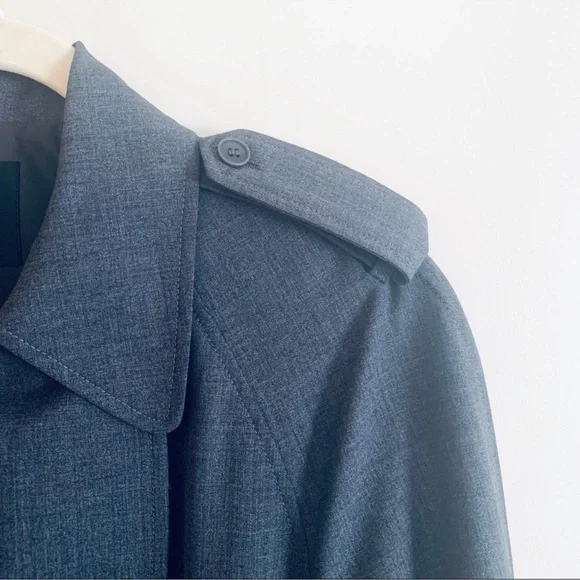 Theory LAURELWOOD B. Wool Trench Coat - Picture 7 of 13